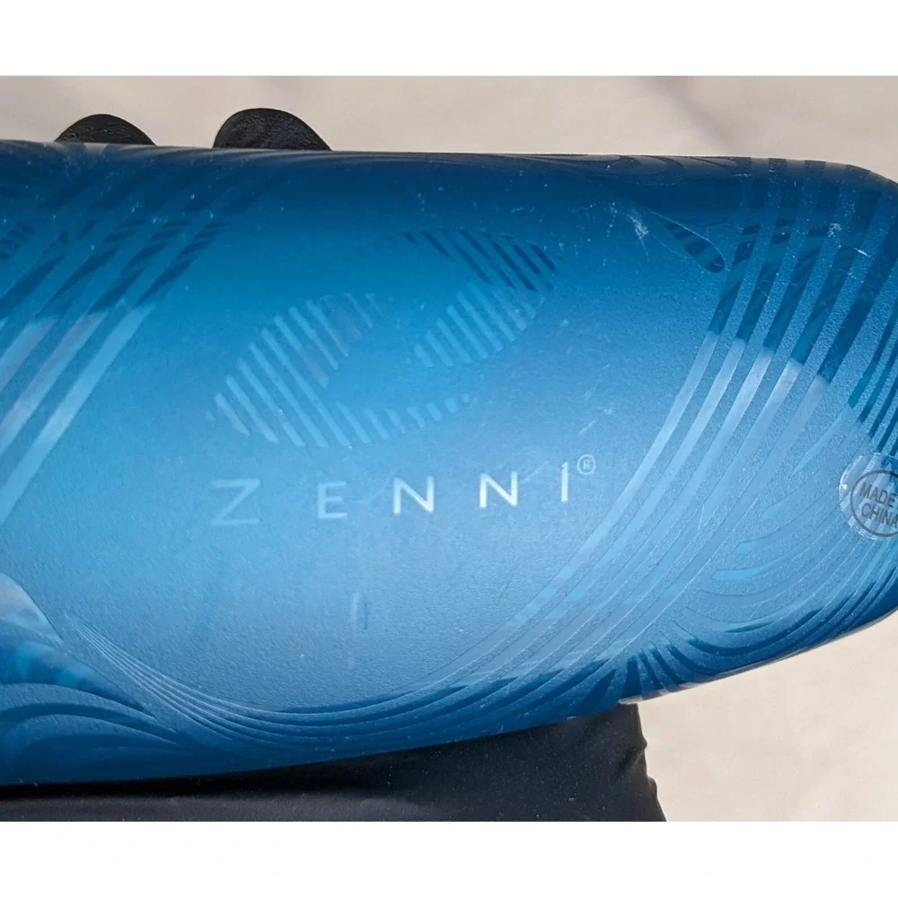Zenni Optical Eyewear Eyeglasses Hard Plastic Case Teal Green‎